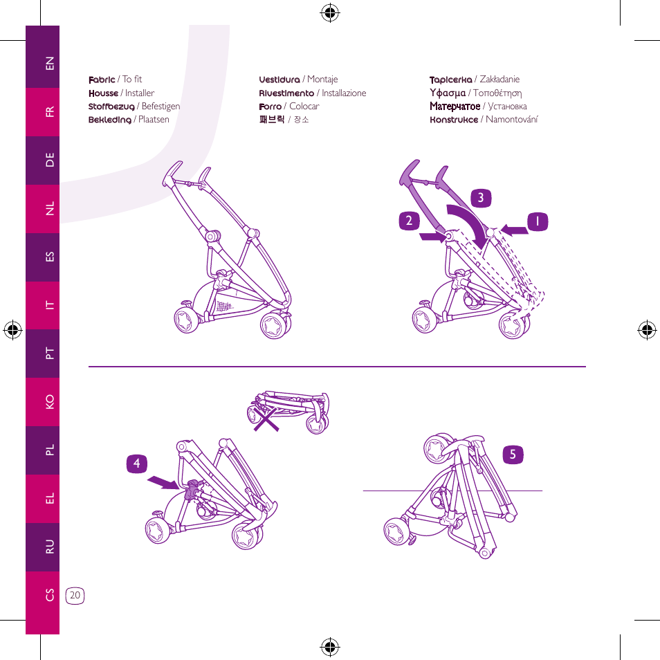 Quinny Zapp User Manual | Page 20 / 62
