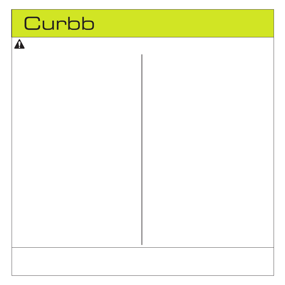 Advertencia – peligro de caída | Quinny TM 06620 Curbb User Manual | Page 11 / 17