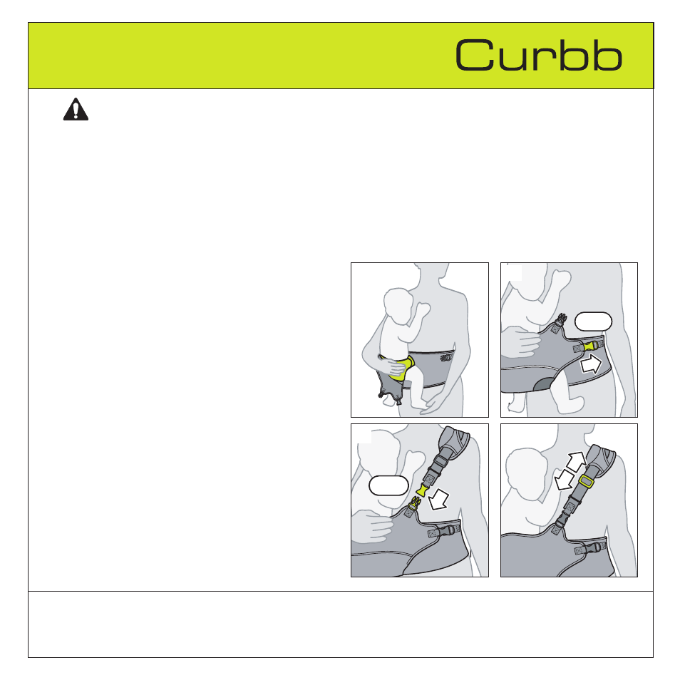 Advertencia | Quinny TM 06620 Curbb User Manual | Page 14 / 17