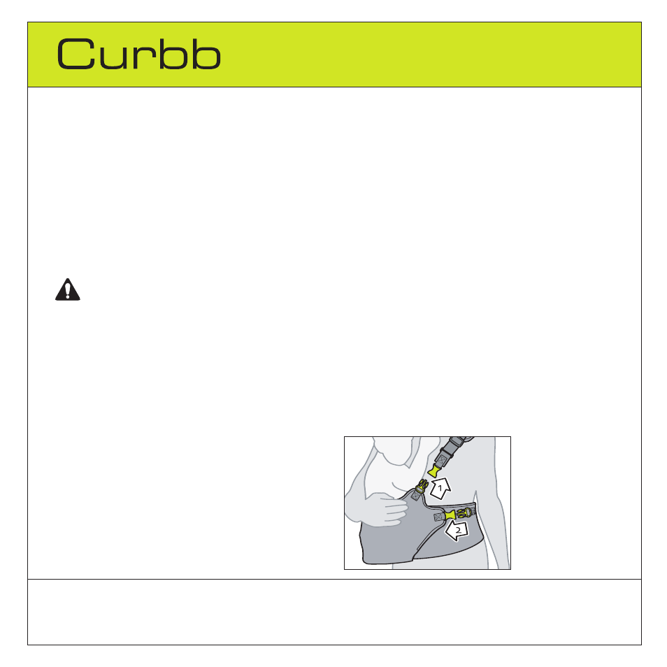 Advertencia – peligro de caída | Quinny TM 06620 Curbb User Manual | Page 15 / 17