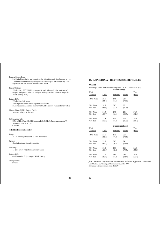 Quest Diagnostics QUESTEMP 36 User Manual | Page 11 / 14