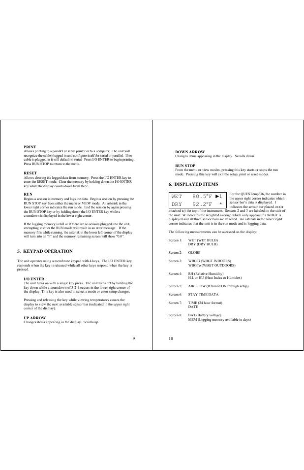 Quest Diagnostics QUESTEMP 36 User Manual | Page 5 / 14