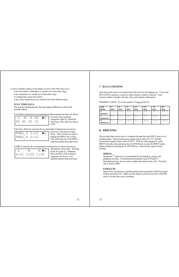 Quest Diagnostics QUESTEMP 36 User Manual | Page 6 / 14