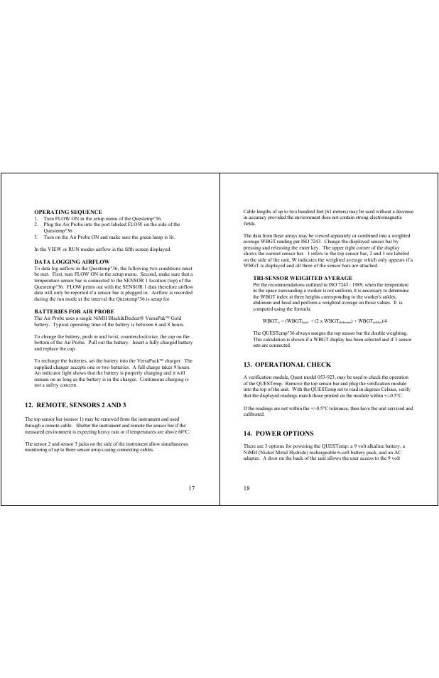 Quest Diagnostics QUESTEMP 36 User Manual | Page 9 / 14