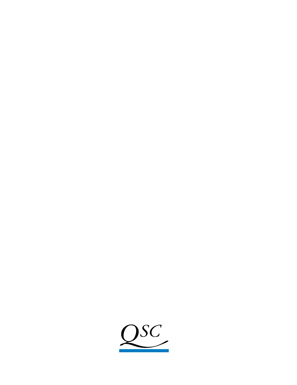 QSC Audio 1100 User Manual | Page 22 / 22