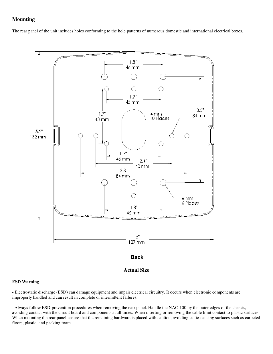 QSC Audio NAC-100-BK User Manual | Page 5 / 20