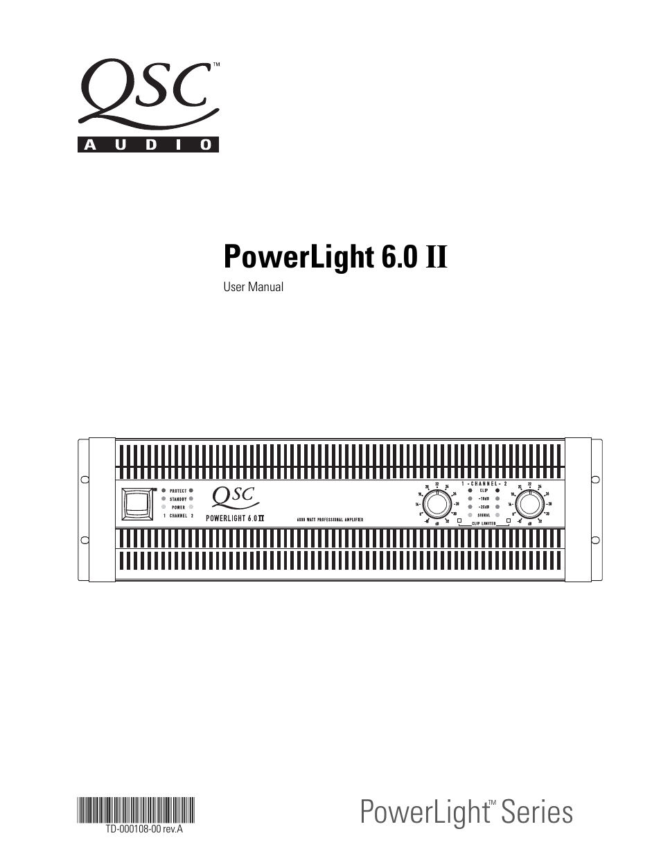 QSC Audio 6.0 II User Manual | 28 pages