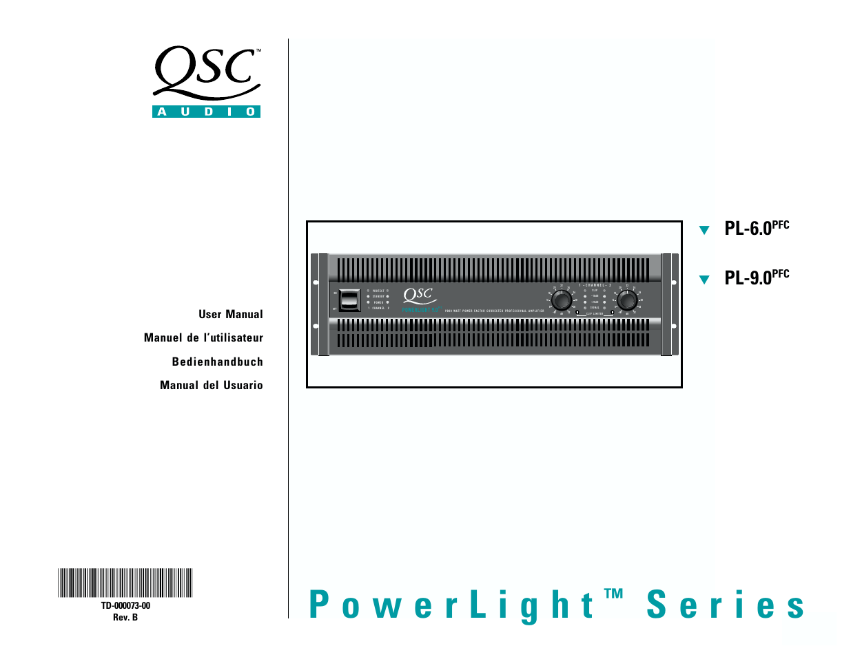 QSC Audio M PL-9.0PFC User Manual | 28 pages