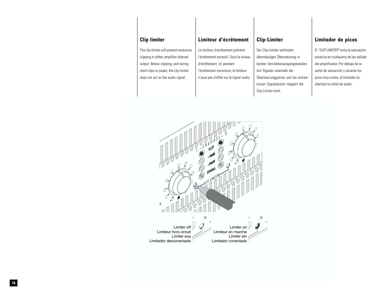 QSC Audio M PL-9.0PFC User Manual | Page 17 / 28