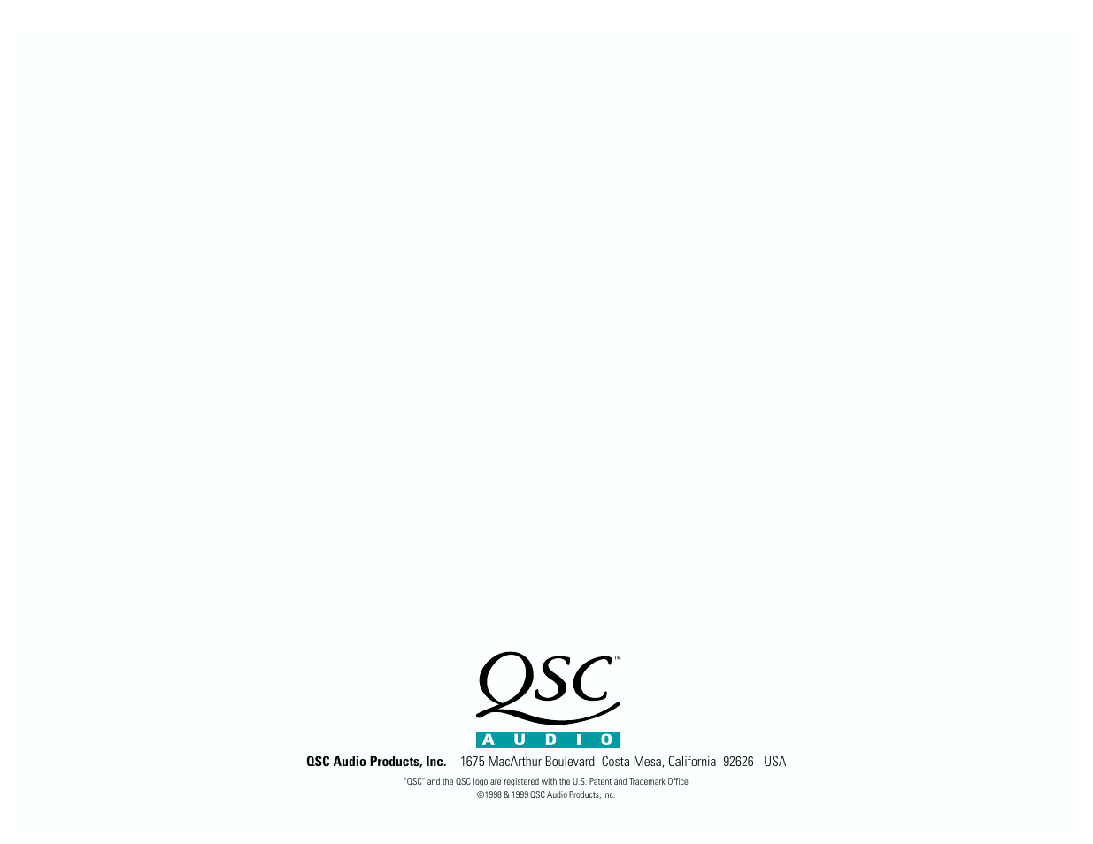 QSC Audio M PL-9.0PFC User Manual | Page 28 / 28