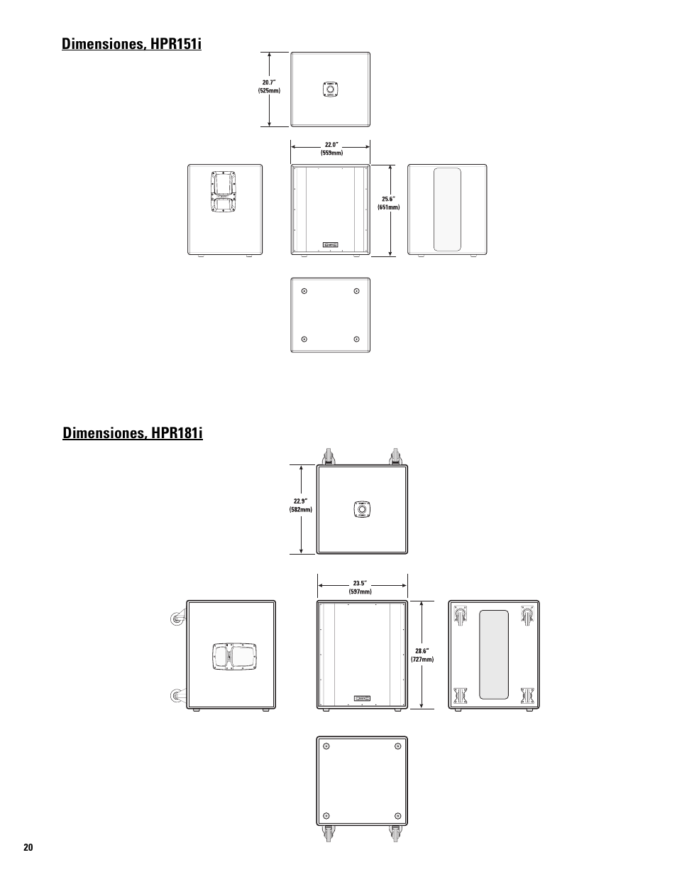 QSC Audio HPR122i User Manual | Page 43 / 116