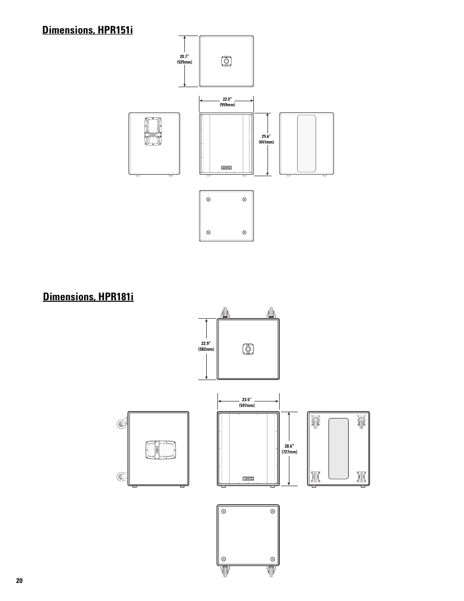 QSC Audio HPR122i User Manual | Page 66 / 116