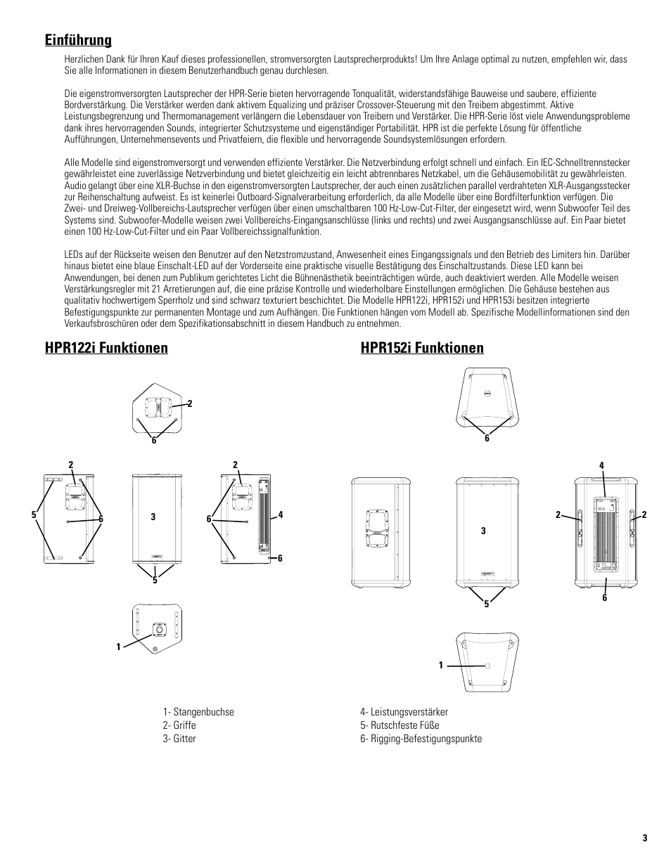 Einführung | QSC Audio HPR122i User Manual | Page 72 / 116