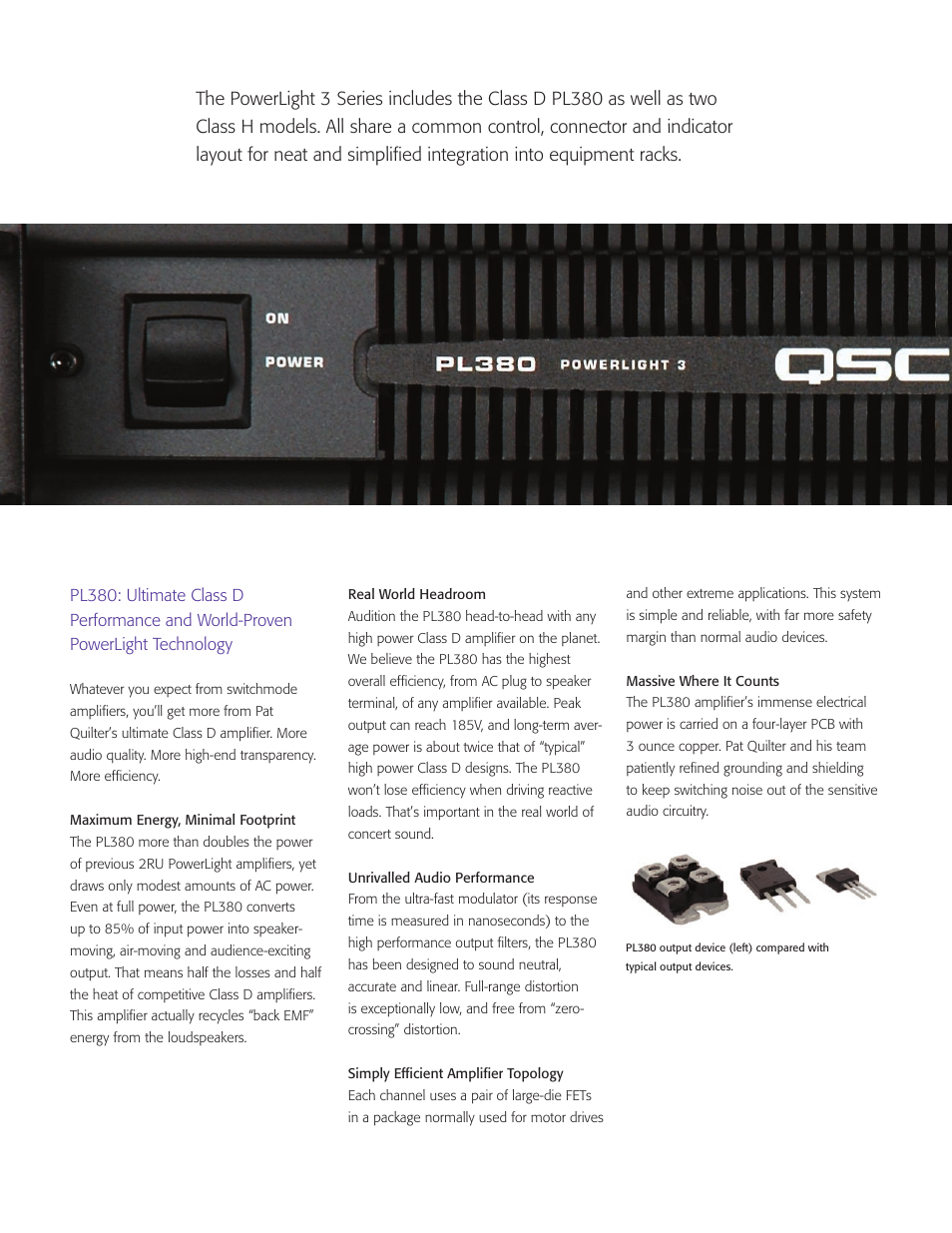 QSC Audio 3 Series User Manual | Page 4 / 8