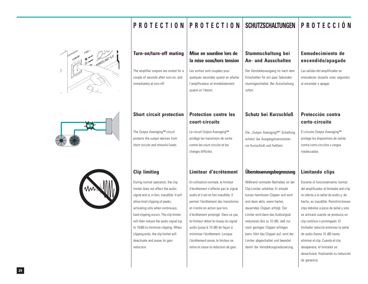 QSC Audio PL-1.8 User Manual | Page 26 / 36