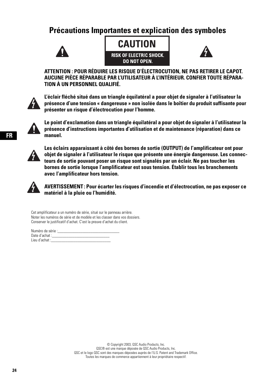 QSC Audio ISA 500Ti User Manual | Page 24 / 56