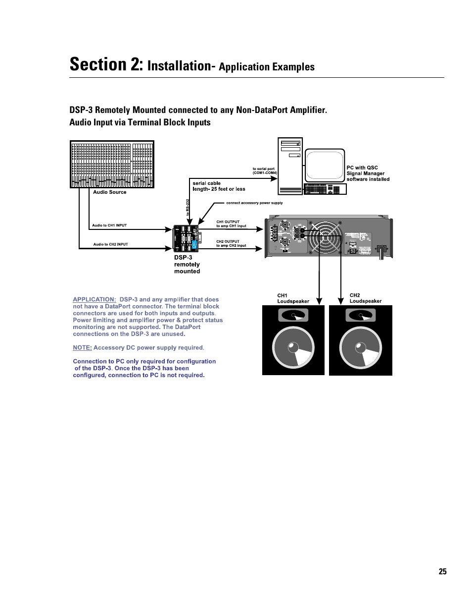 Installation | QSC Audio DSP-3 User Manual | Page 25 / 36