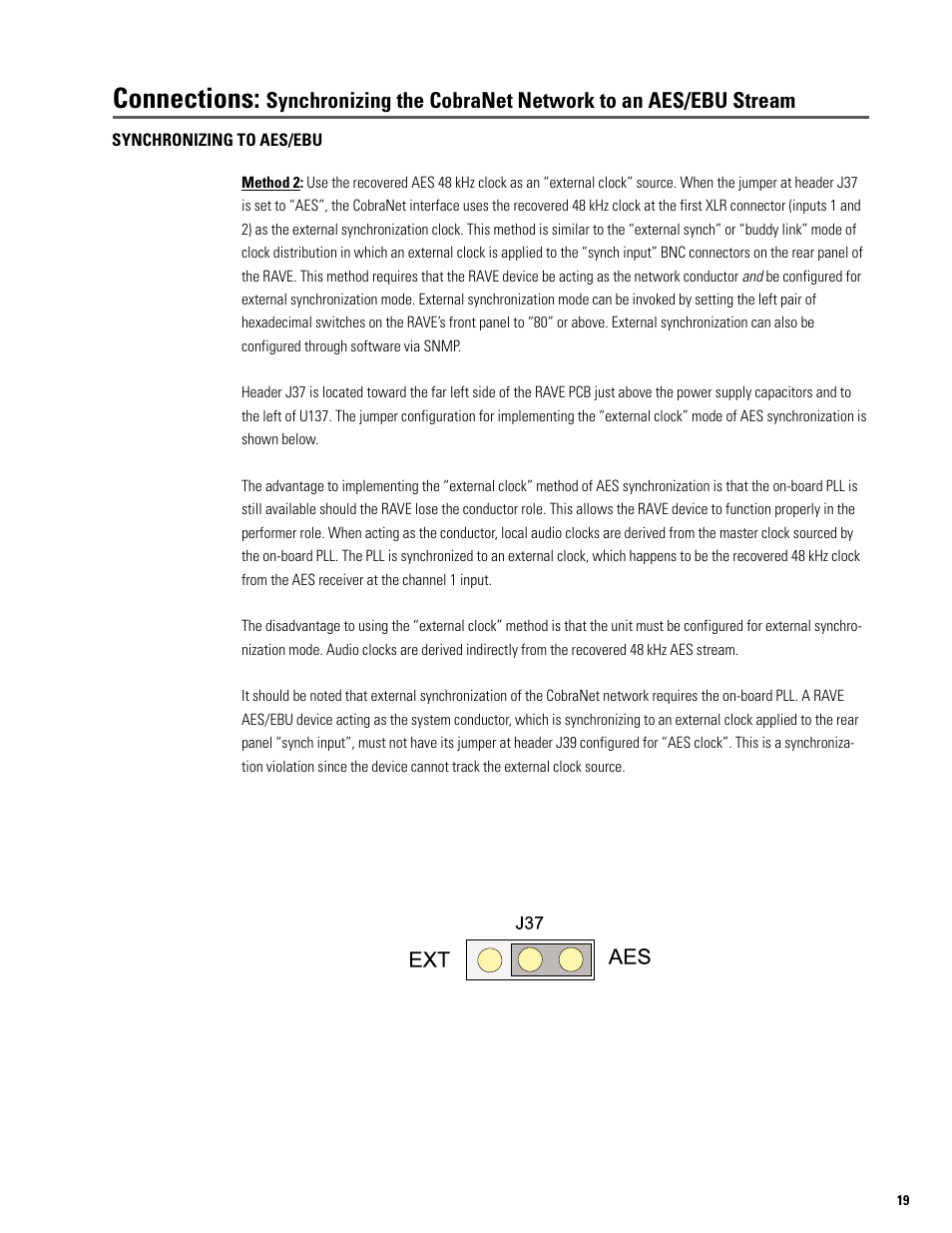 Connections | QSC Audio S series User Manual | Page 19 / 36