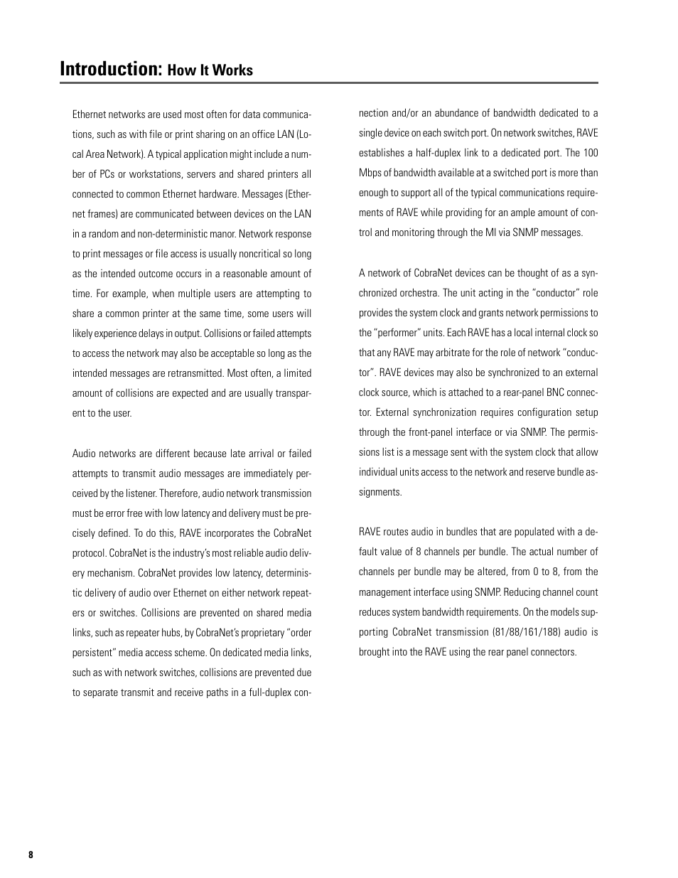 Introduction, How it works | QSC Audio S series User Manual | Page 8 / 36