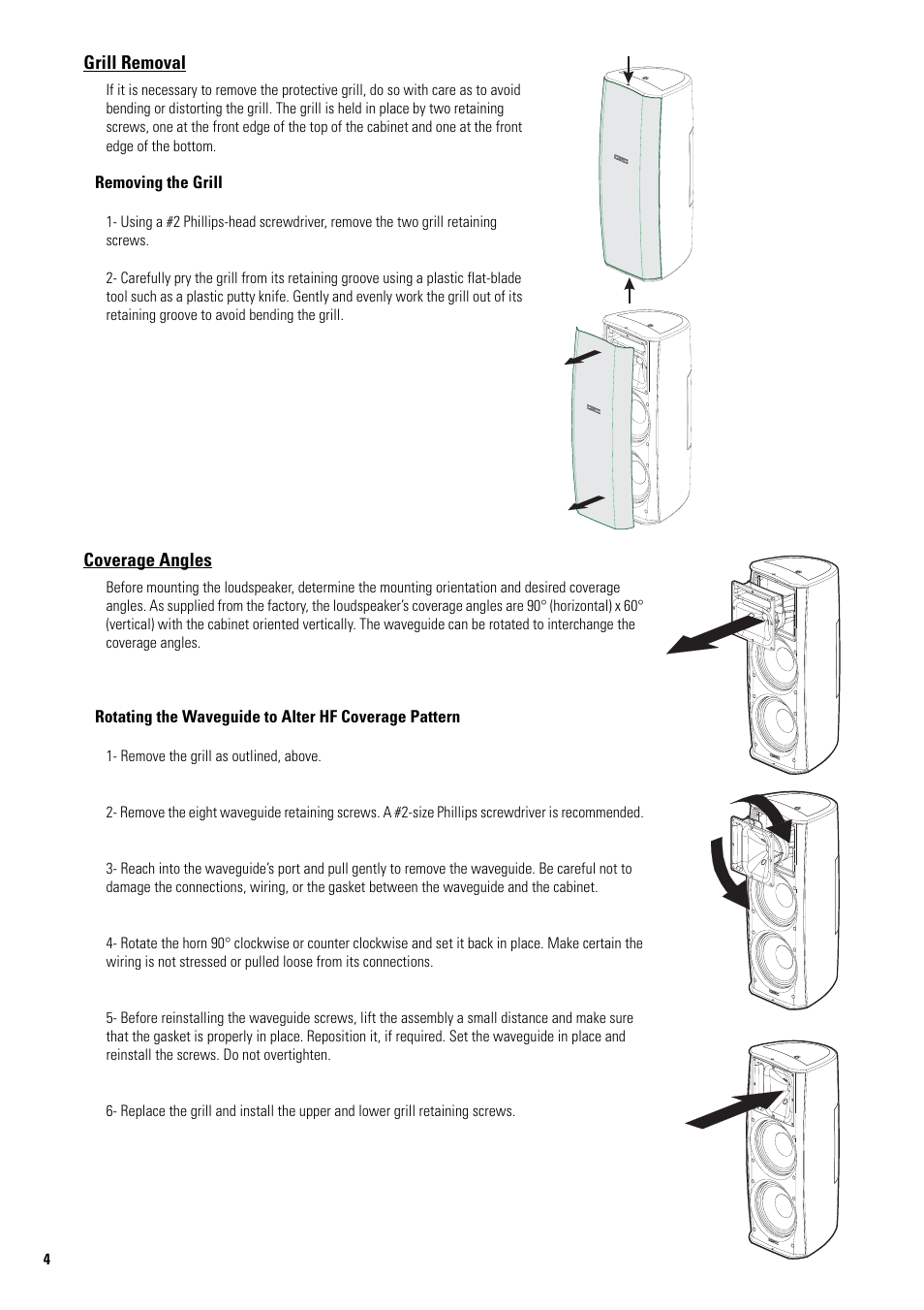 QSC Audio AD-S52T User Manual | Page 4 / 16