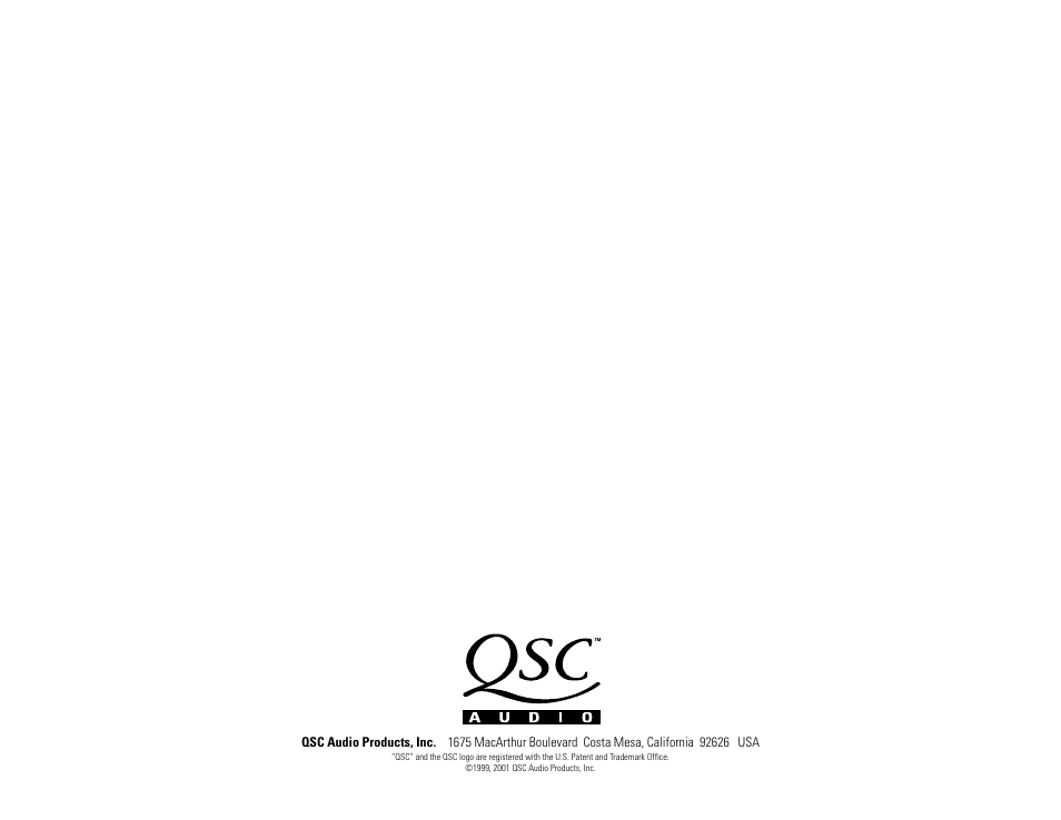 QSC Audio RMX 850 User Manual | Page 32 / 38