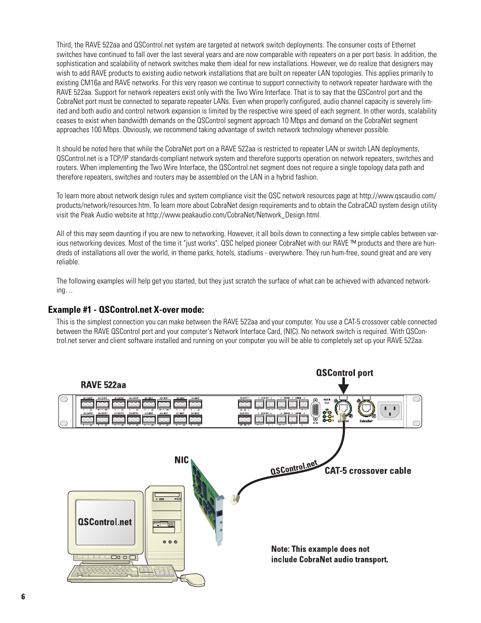 QSC Audio 522AA User Manual | Page 6 / 26