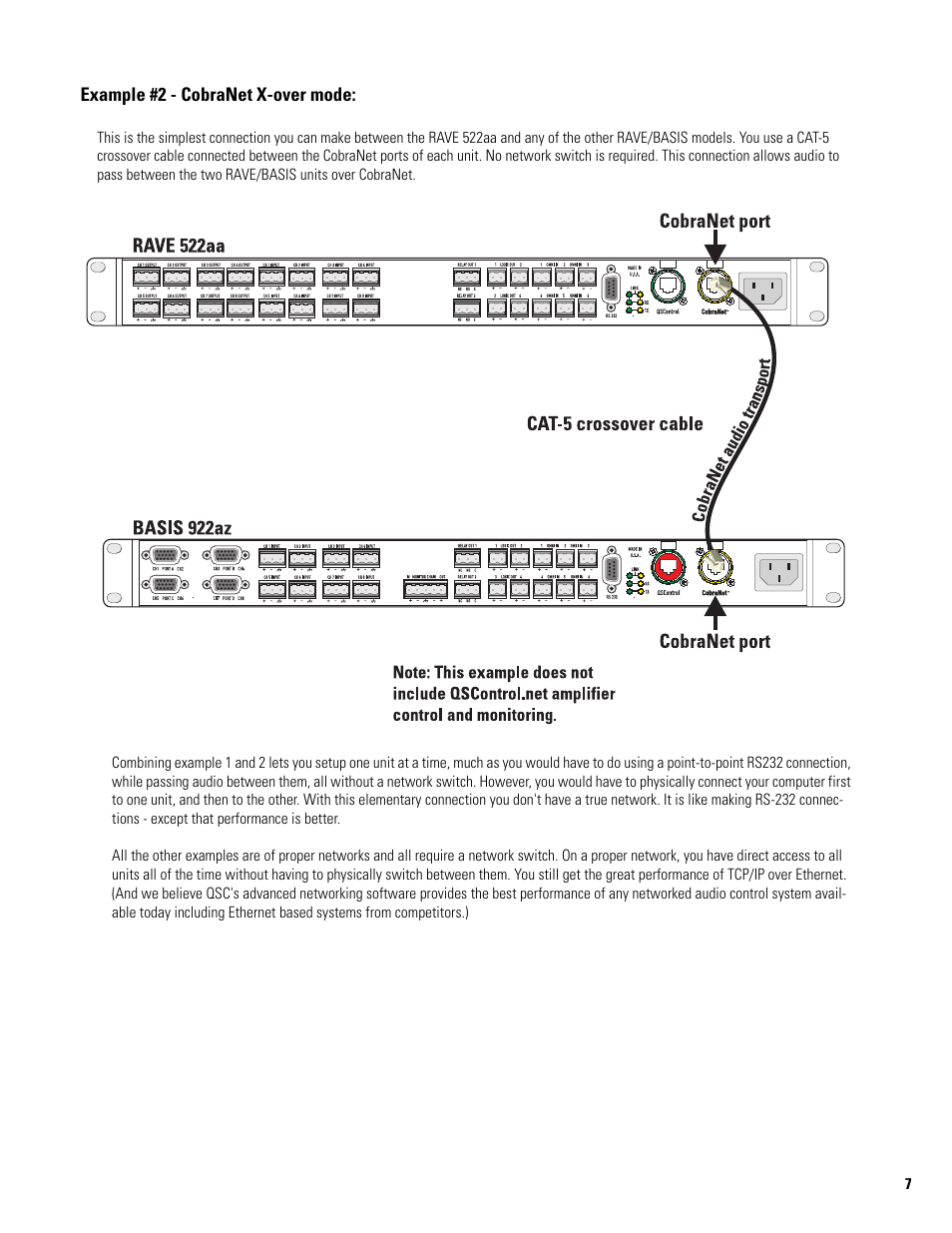QSC Audio 522AA User Manual | Page 7 / 26