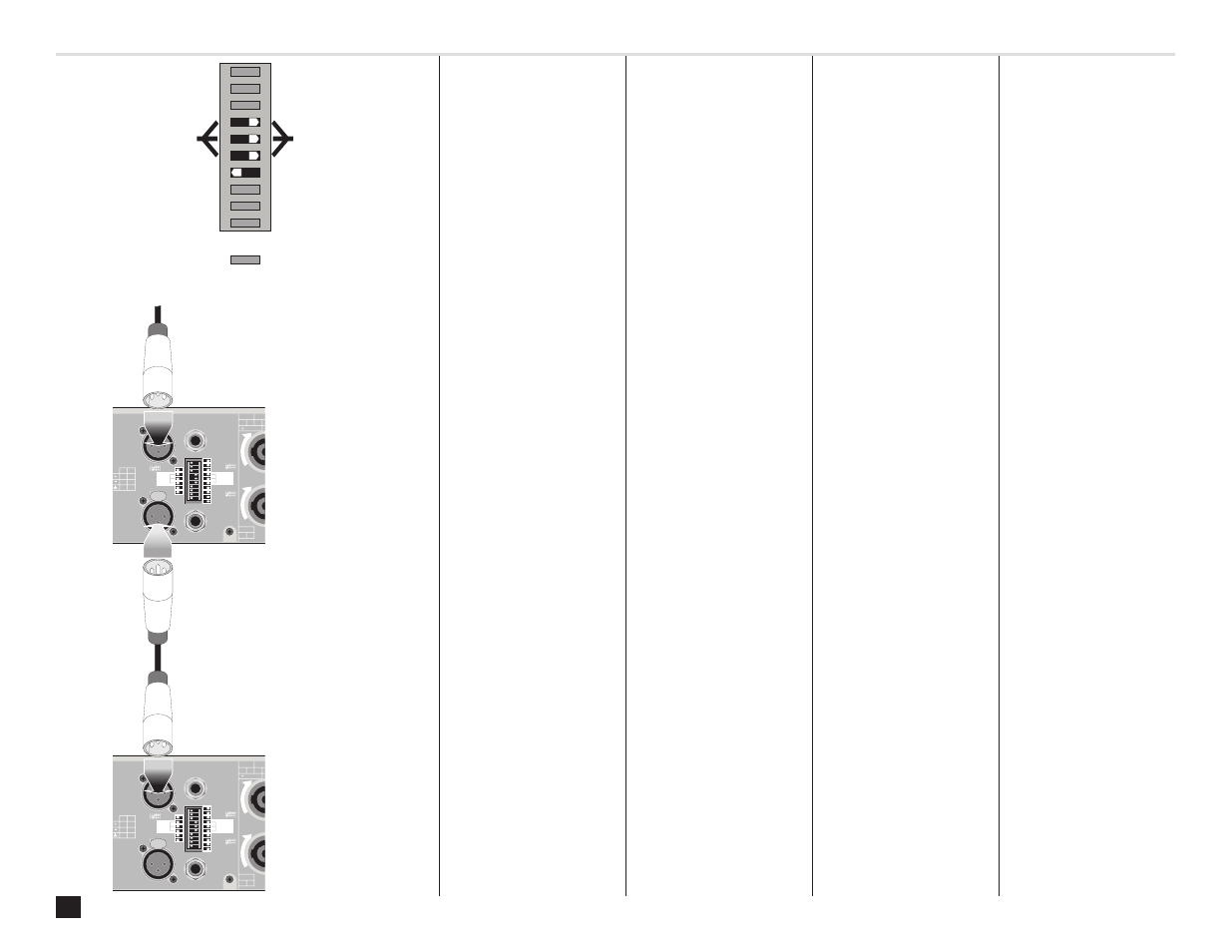 Features & setup, Parallel input mode, Modo de entradas paralelas | Mode entrées parallèles, Parallelbetrieb | QSC Audio PLX 3402 User Manual | Page 10 / 32