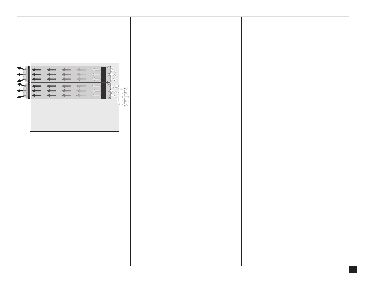 Fan cooling, Safe operating levels, Ventilación | Niveles adecuados de operación, Ventilation, Niveaux d'utilisation sécuritaire, Lüfterkühlung, Betriebspegel | QSC Audio PLX 3402 User Manual | Page 19 / 32