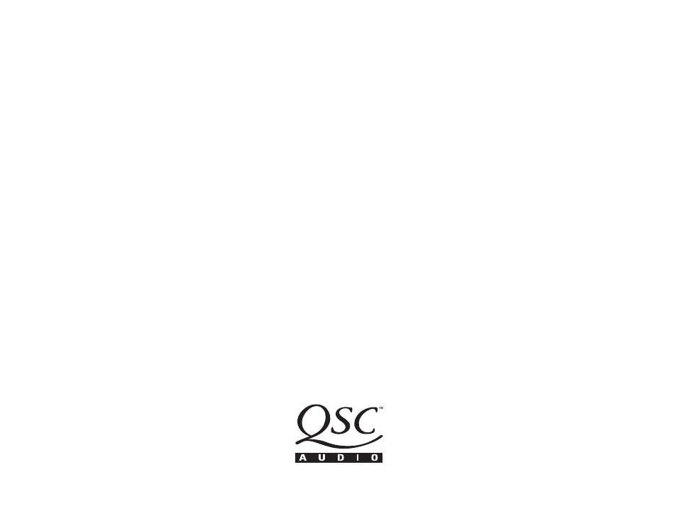 QSC Audio PLX 3402 User Manual | Page 32 / 32