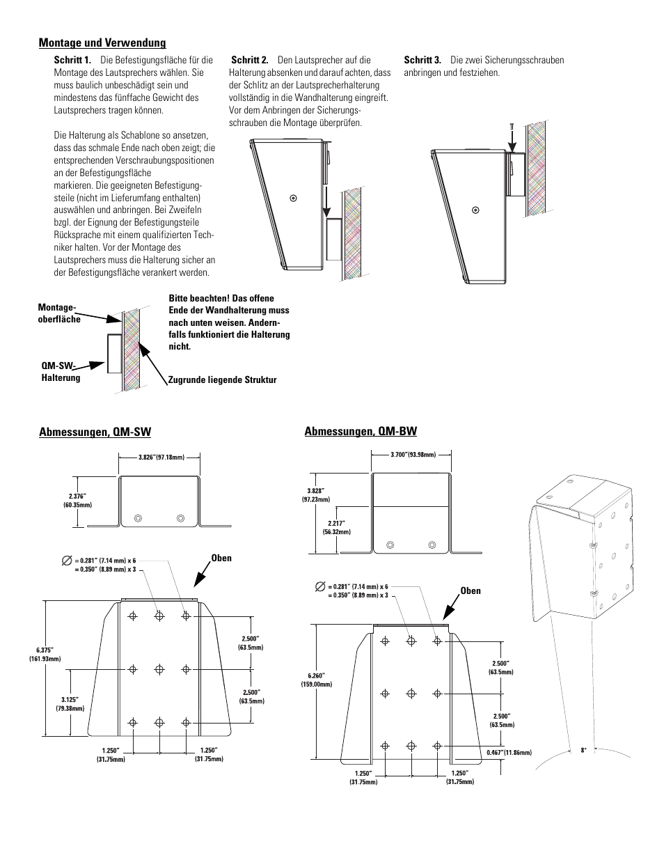 QSC Audio SR-110B User Manual | Page 8 / 10