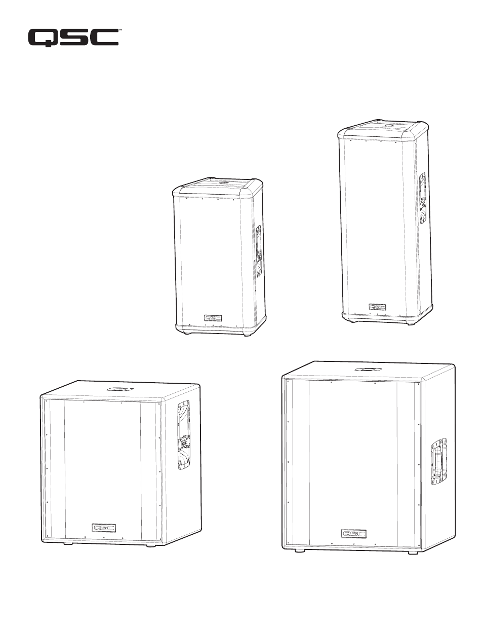 QSC Audio HPR151W User Manual | 20 pages