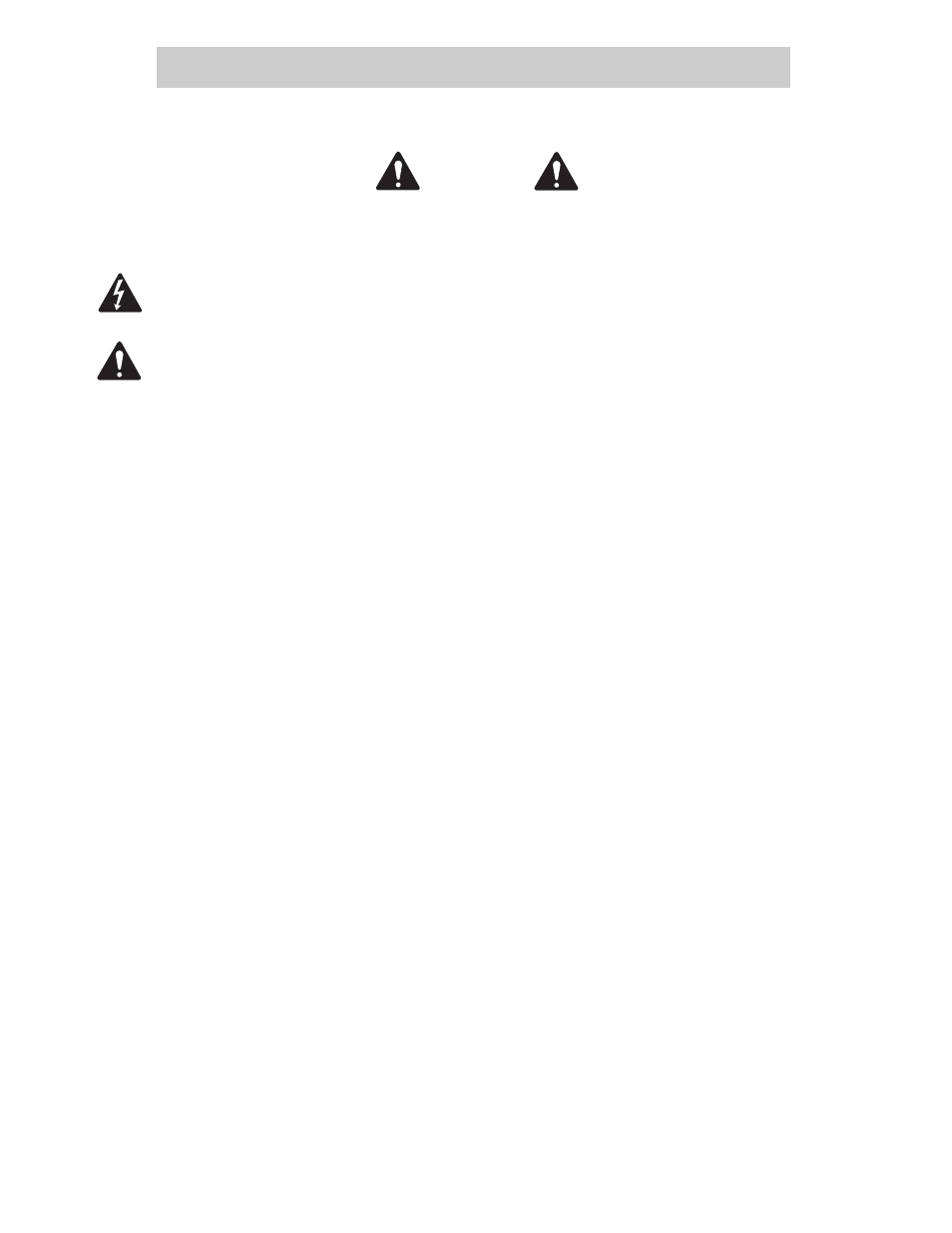 Warning | QSC Audio HPR151W User Manual | Page 2 / 20