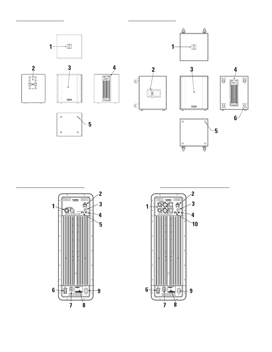 QSC Audio HPR151W User Manual | Page 4 / 20