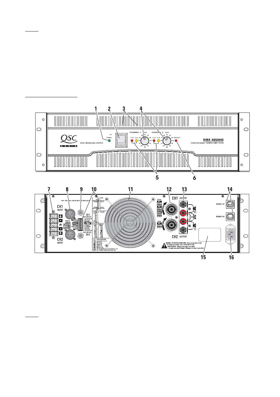 QSC Audio RMX 4050HD User Manual | Page 3 / 10