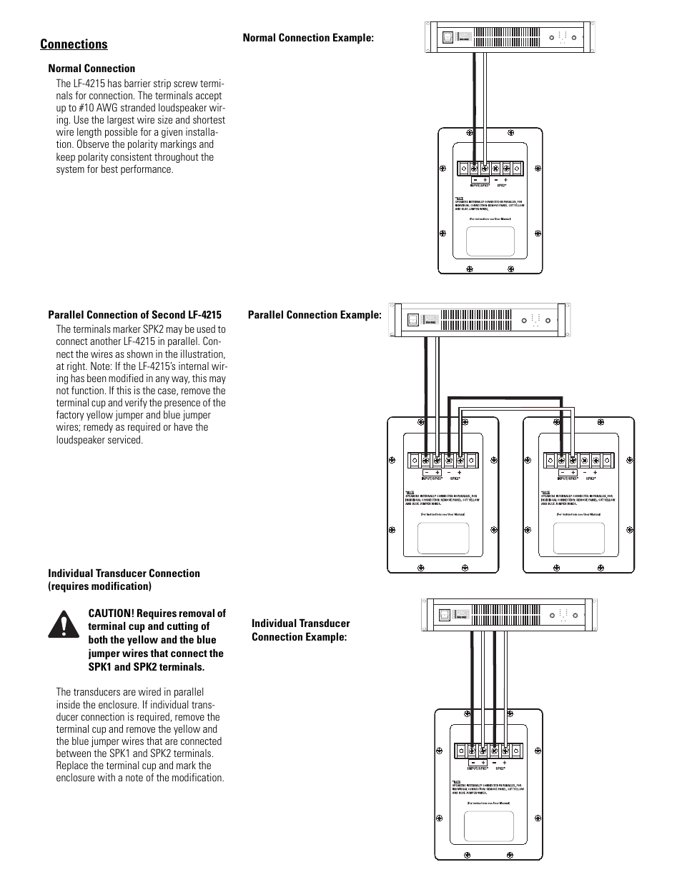 QSC Audio LF-4215-8 User Manual | Page 2 / 4