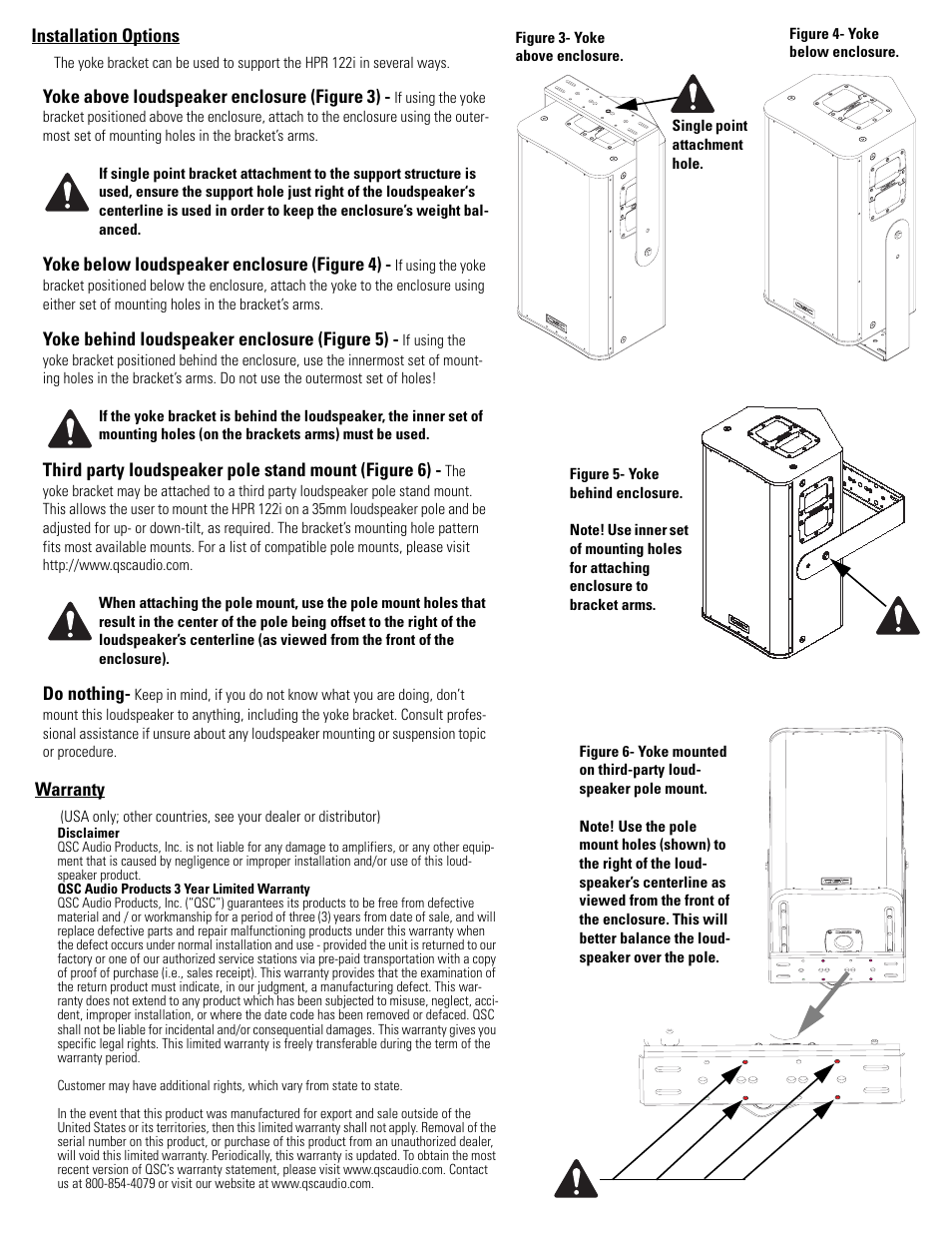 QSC Audio 122 User Manual | Page 2 / 2