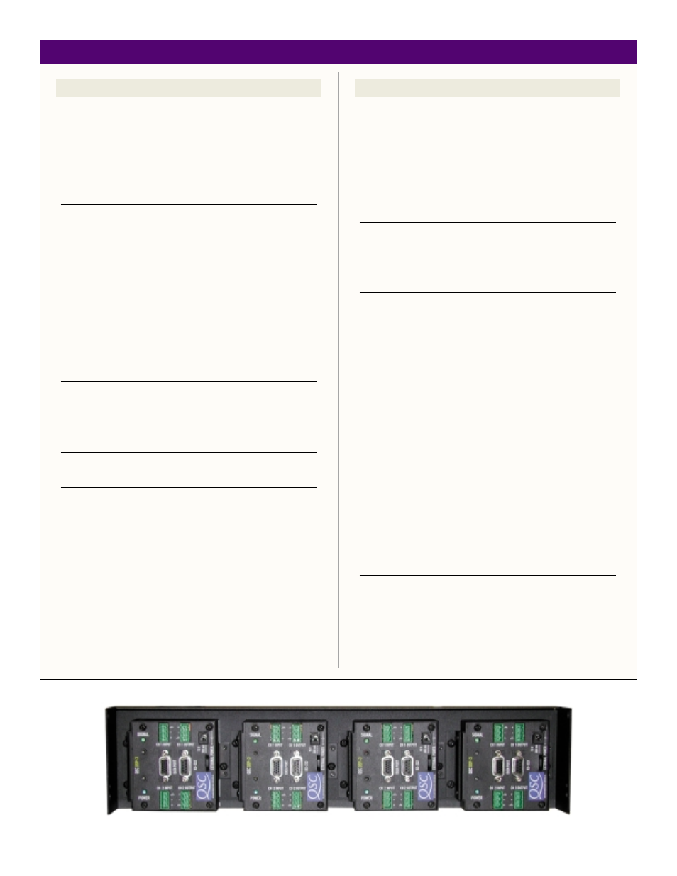 QSC Audio DSP-3 User Manual | Page 4 / 4