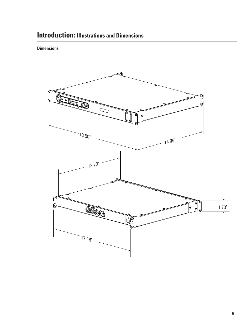 Introduction | QSC Audio DSP-30 User Manual | Page 5 / 28