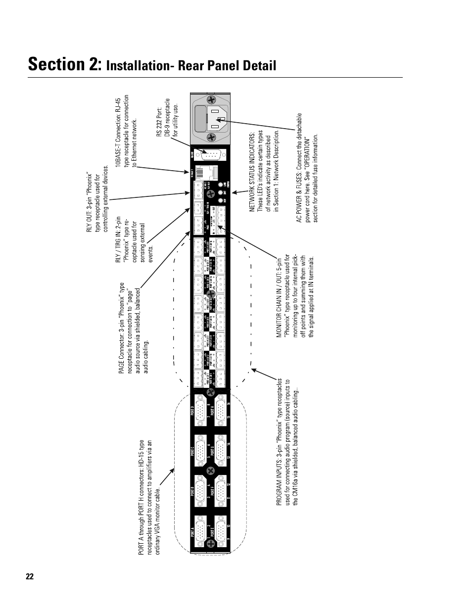 QSC Audio CM16a User Manual | Page 22 / 40
