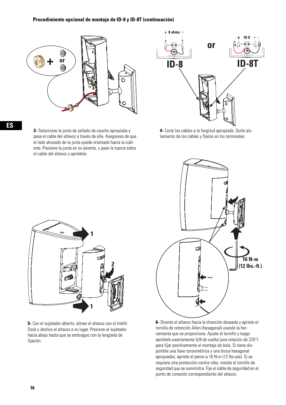 QSC Audio AD-S82H User Manual | Page 16 / 44