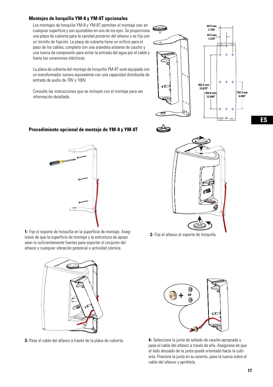 QSC Audio AD-S82H User Manual | Page 17 / 44
