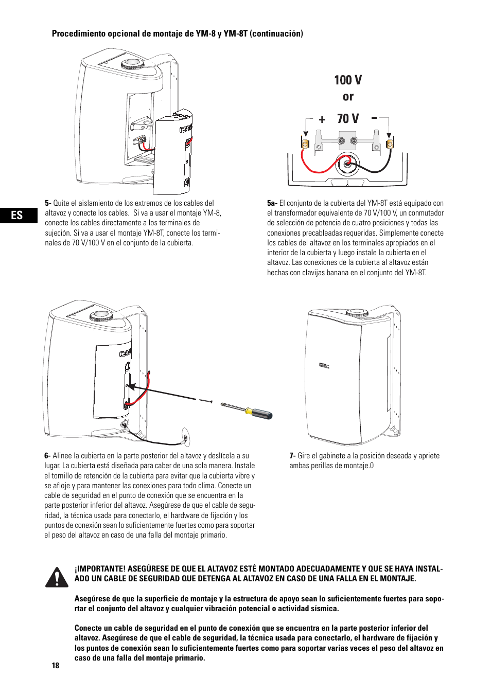 QSC Audio AD-S82H User Manual | Page 18 / 44