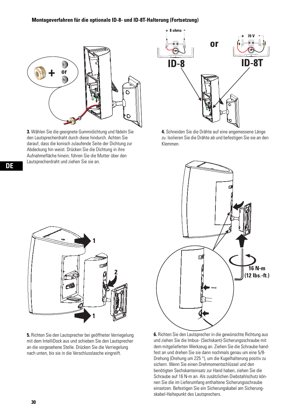QSC Audio AD-S82H User Manual | Page 30 / 44
