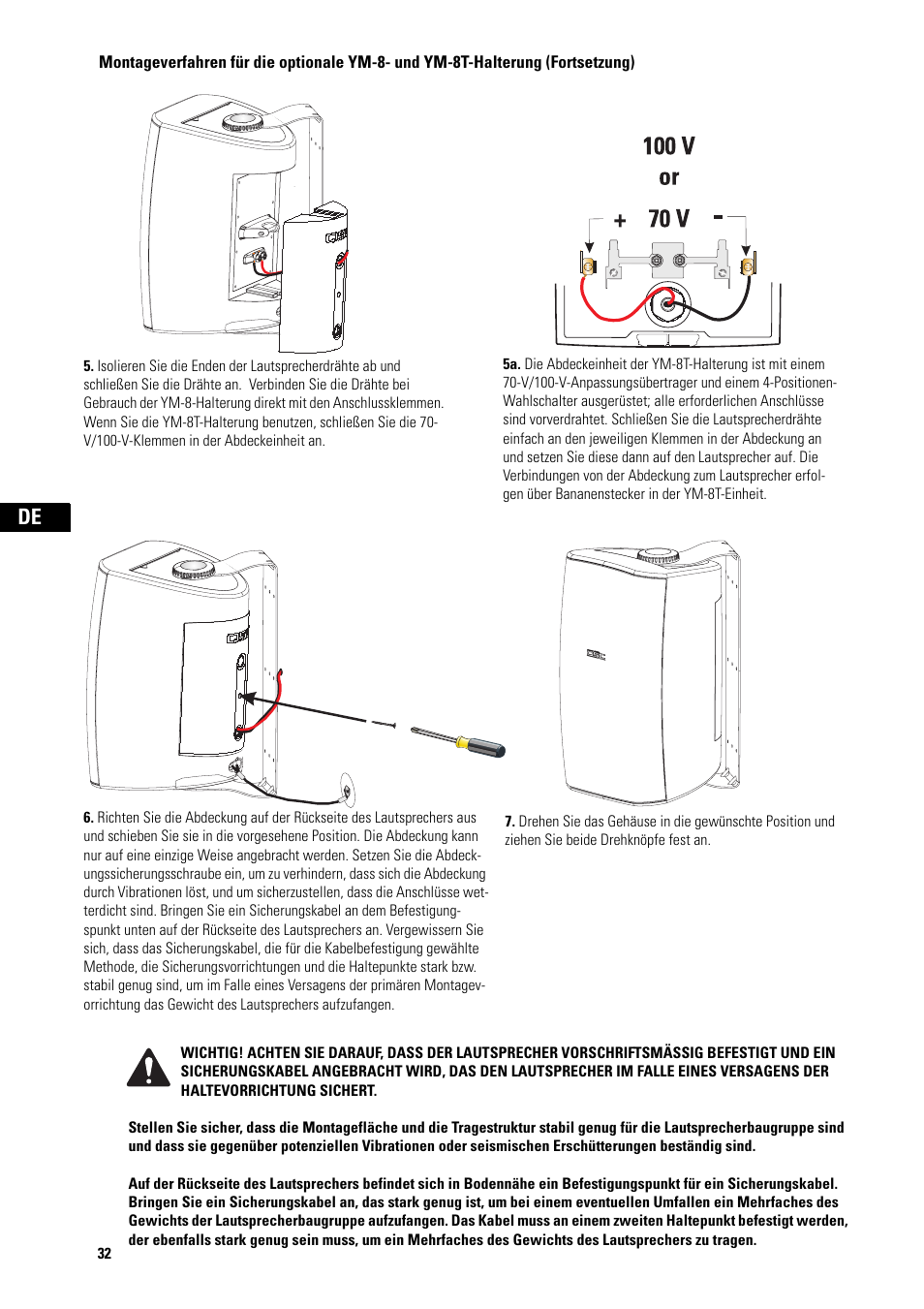 QSC Audio AD-S82H User Manual | Page 32 / 44