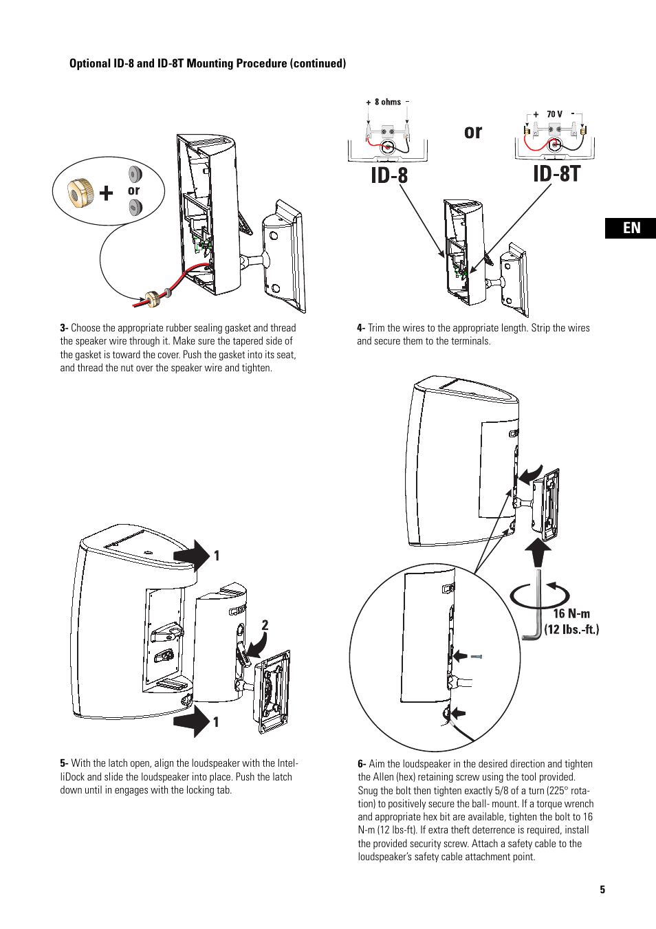 QSC Audio AD-S82H User Manual | Page 5 / 44