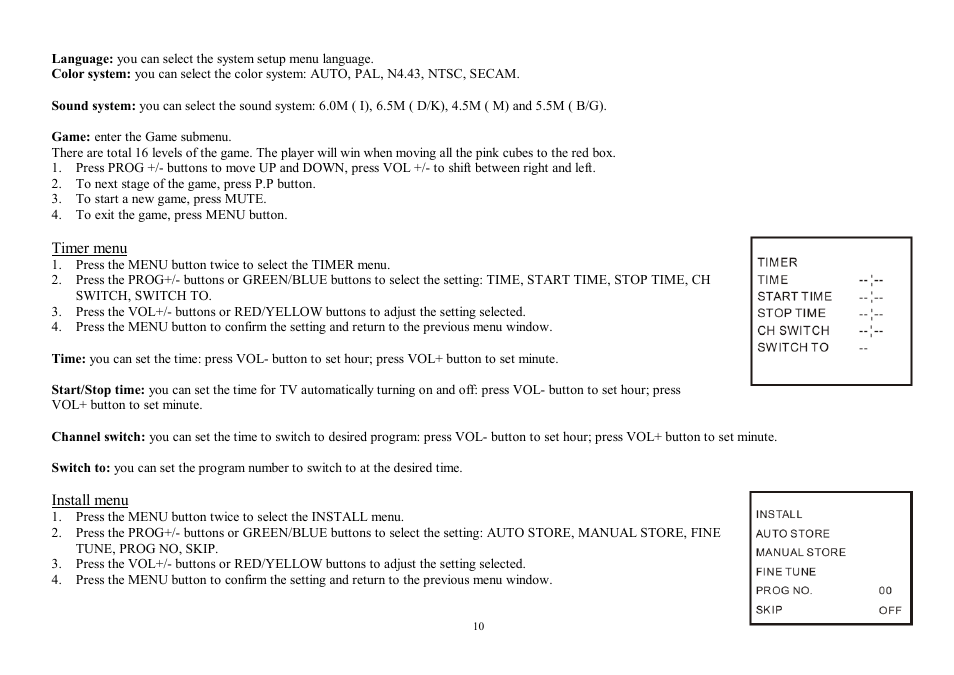 Hyundai H-TV2110SPF User Manual | Page 10 / 29