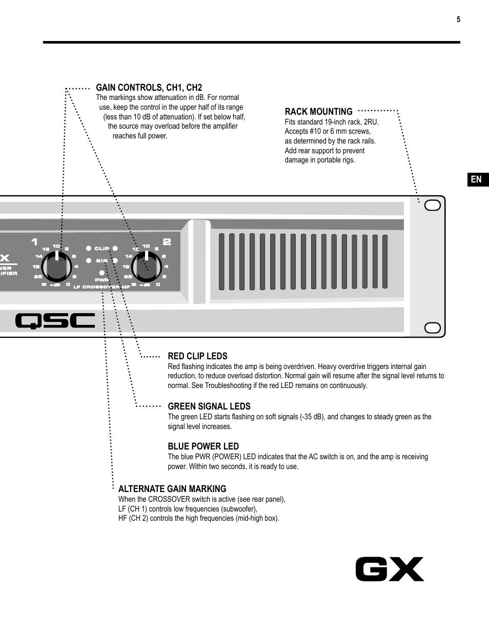 QSC Audio TD-000271-01 User Manual | Page 5 / 12