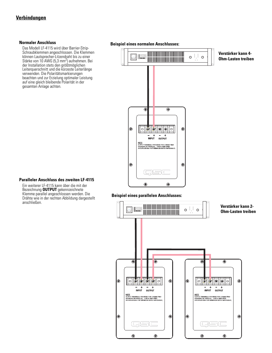 QSC Audio LF-4115 User Manual | Page 14 / 20