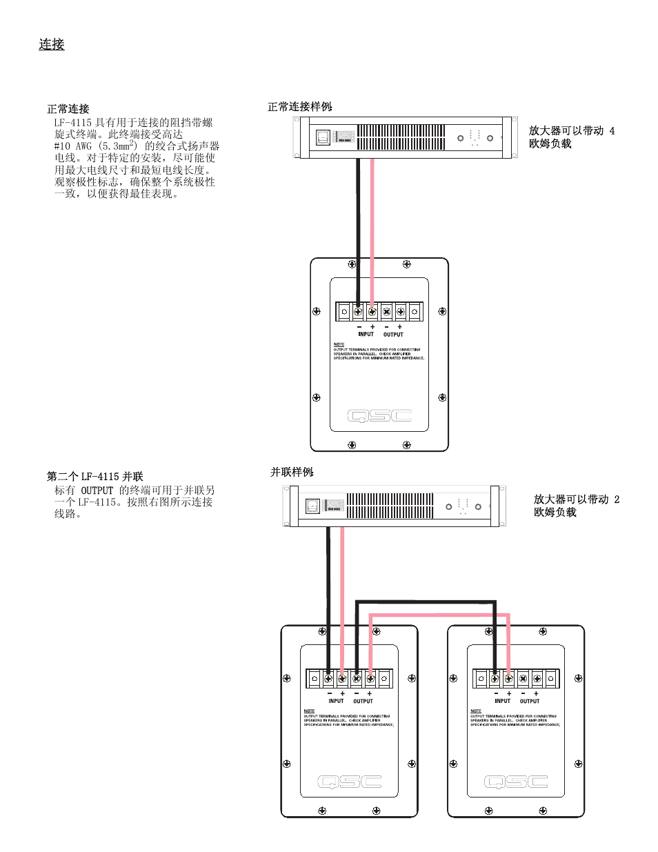QSC Audio LF-4115 User Manual | Page 18 / 20